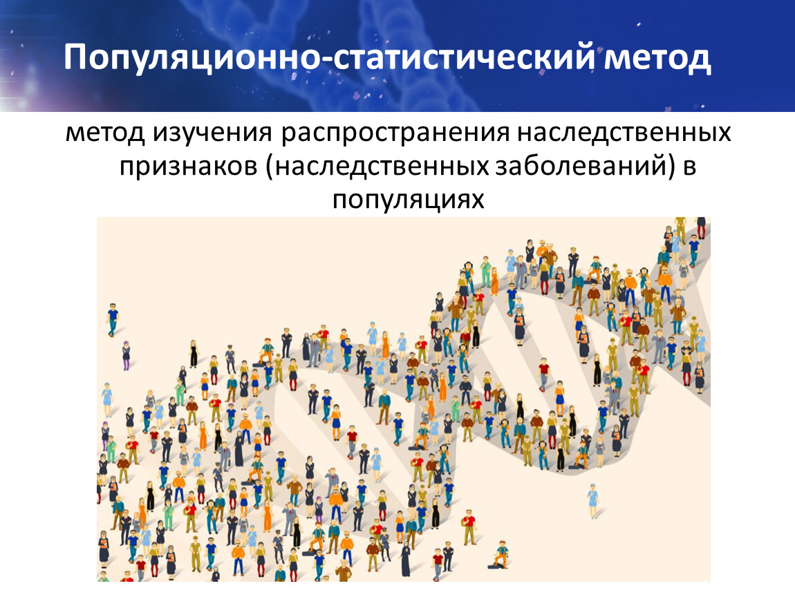 Применение популяционно статистического метода. Популяционно статистический метод исследования. Популяционно статистический метод генетики.