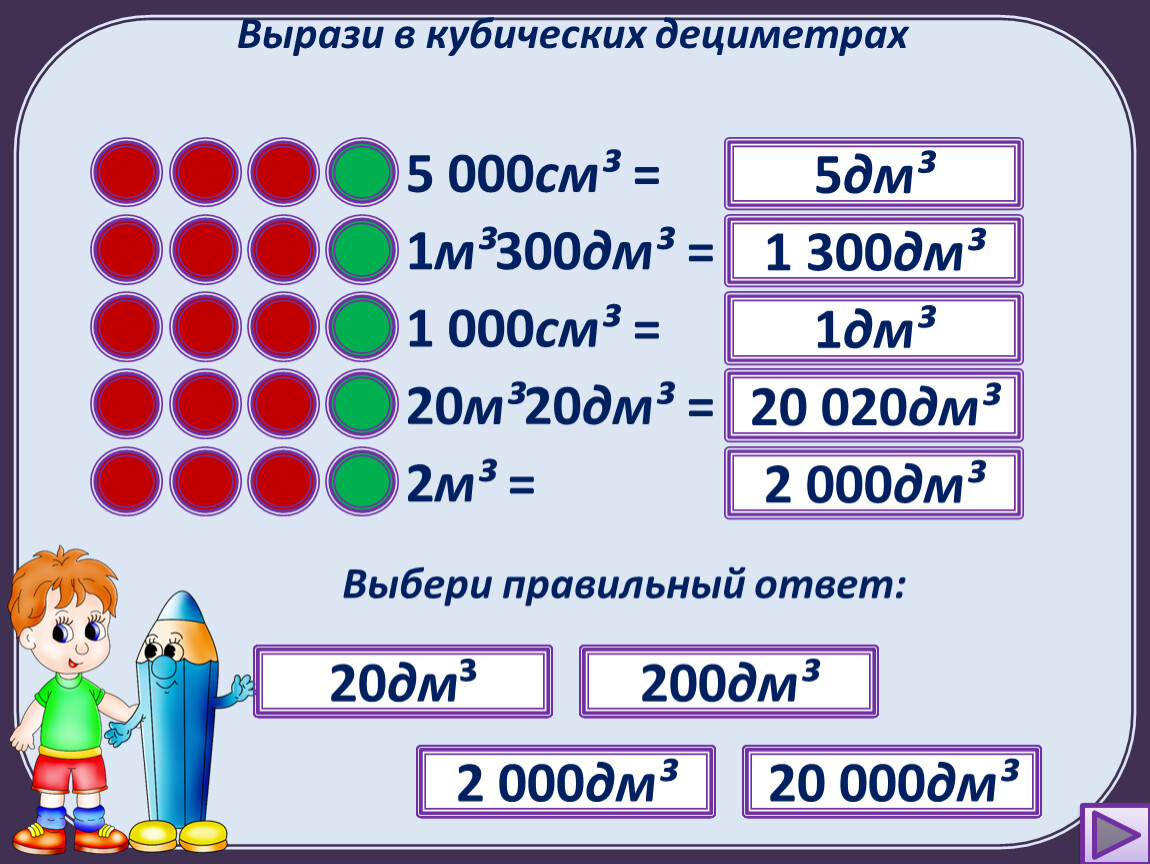 С помощью рисунка заполните пропуски дуб 1 см3 сосна 1см3 пробка 1см3