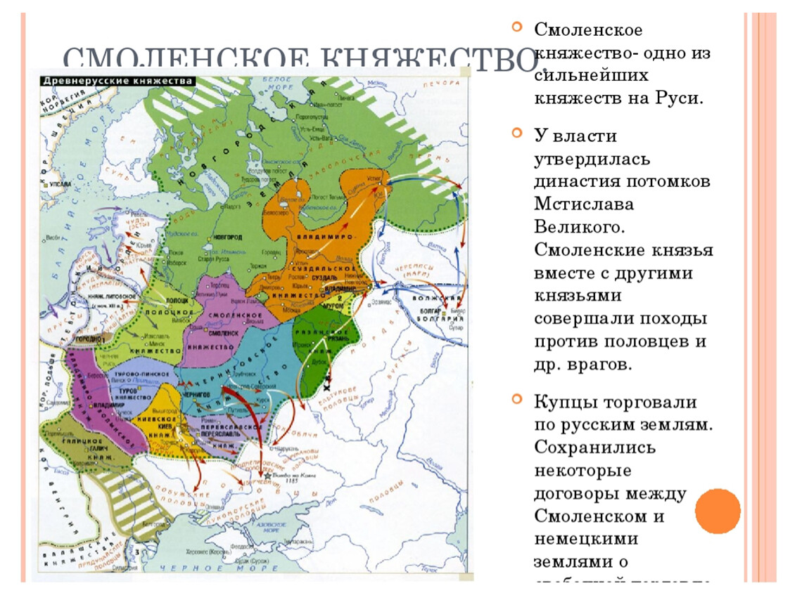 Южные и юго западные русские княжества вопросы