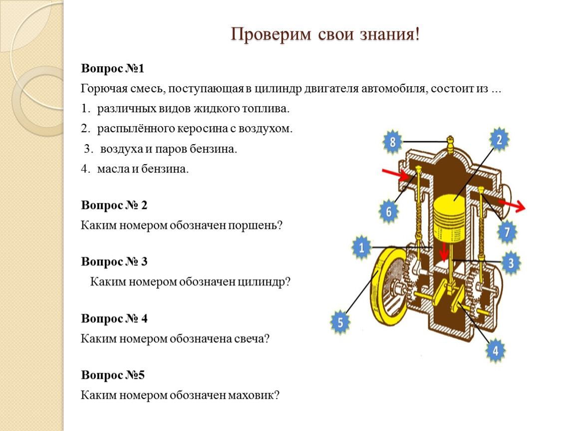 Тепловые двигатели. КПД теплового двигателя. Пути совершенствования тепловых  двигателей. Холодильник