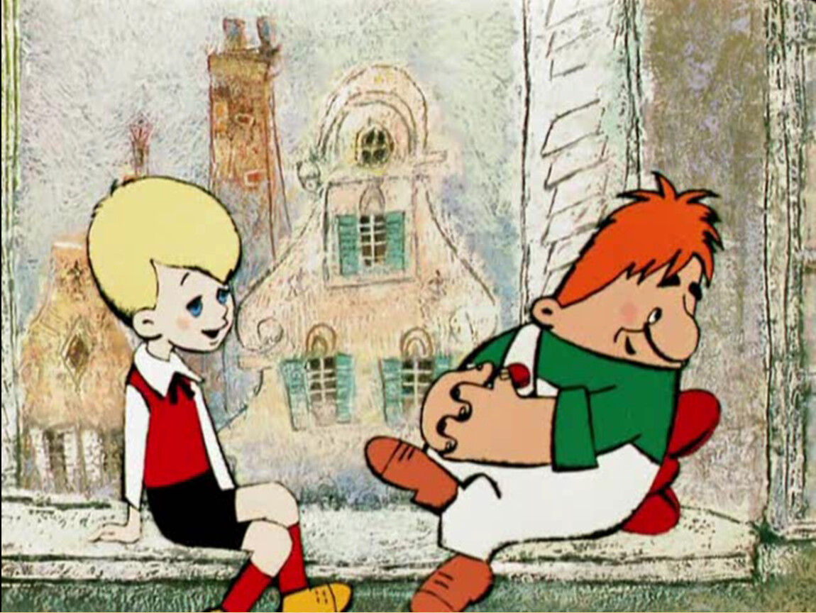 Малыш и Карлсон мультфильм 1968 кадры