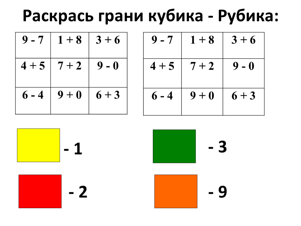 Игры с кубиками 1 класс занимательная математика презентация