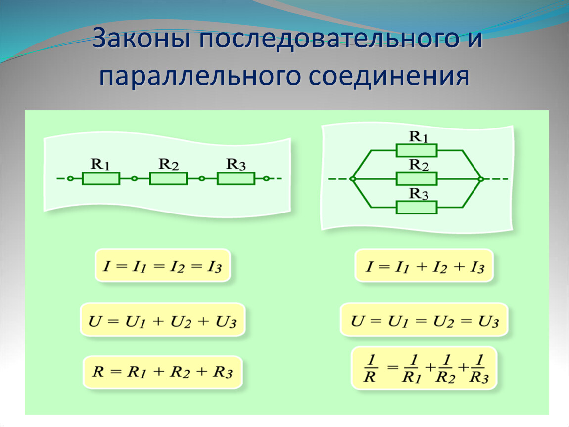 Соединение подключение ответ. Последовательное и параллельное соединение проводников физика. 2. Последовательное и параллельное соединение проводников. Последовательность соединения проводников формула. Подключение параллельно и последовательно.