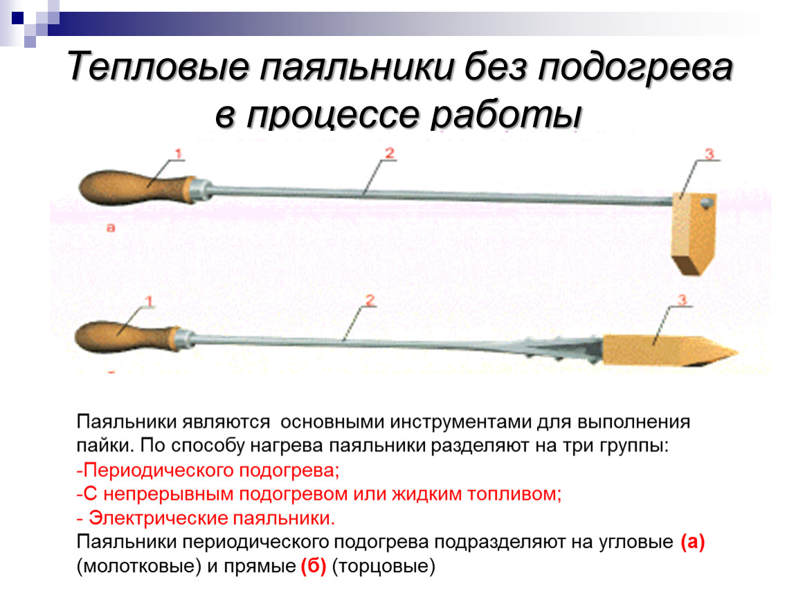 Электрический паяльник презентация