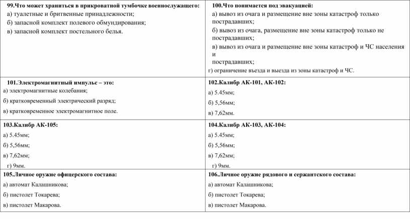 Что разрешается хранить в прикроватной тумбочке военнослужащему