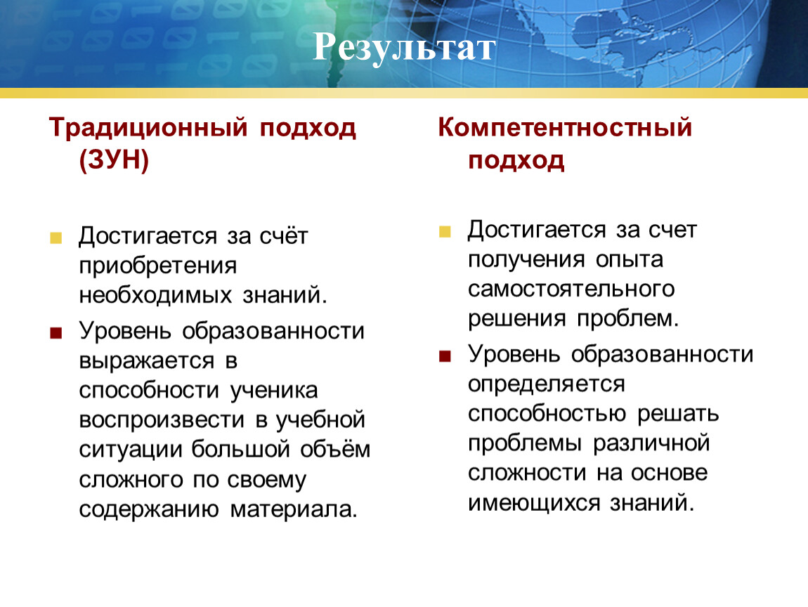 Достигается за счет. Традиционный подход. Компетентностный подход зун. Традиционный подход цель. Позиция педагога в традиционном подходе.