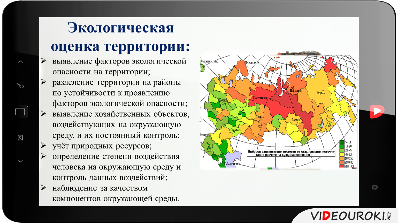 Экологическая оценка презентация