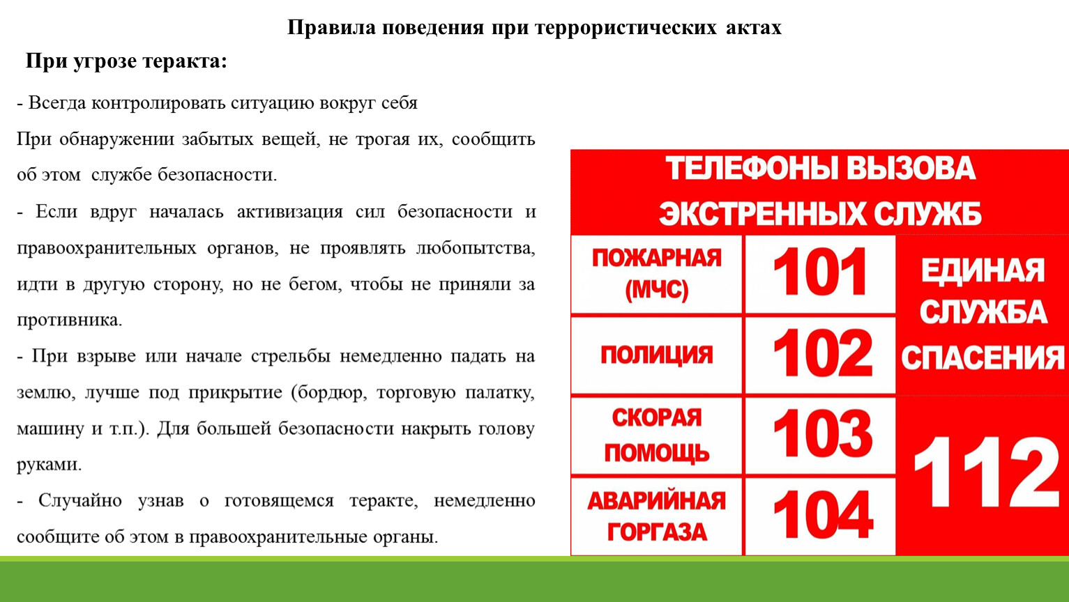 Медицинское обеспечение при террористических актов. Правила поведения при террористическом акте. Безопасность при террористических актах. Правила поведения при теракте. Первая помощь при террористических актах.