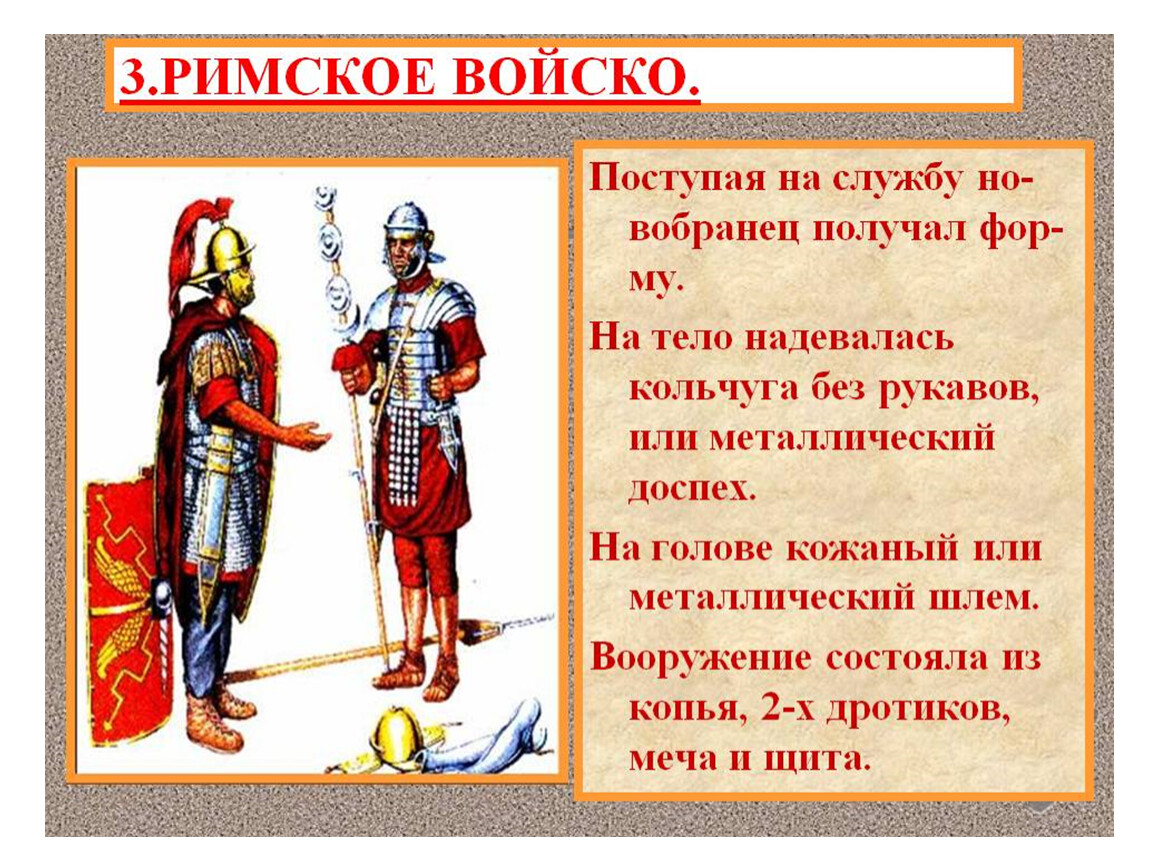 Римское войско делилось на. Презентация на тему Римская армия. Сообщение о римской армии. Римская армия описание. Римская армия ранней Республики.