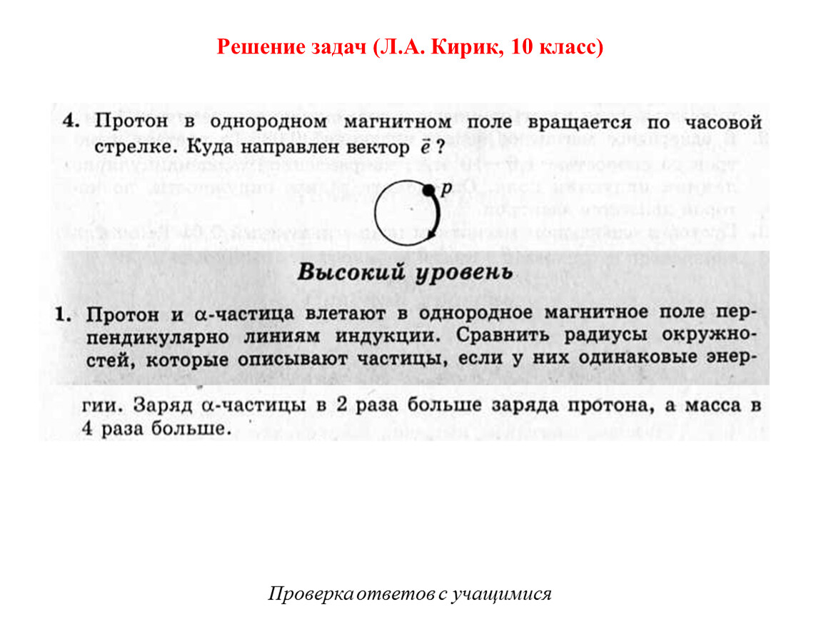 Физика 10 Основы электродинамики Магнитное поле Презентация (1)