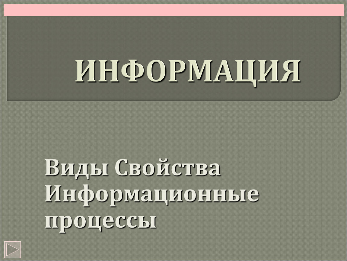 Презентация к уроку информатики в 7 классе 