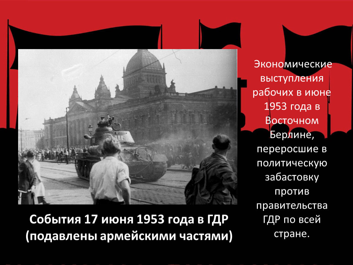 Рабочий речь. Экономических выступлений рабочих в июне 1953 г.. Забастовка в Берлине 1717 июня 1953 года. ГДР 1953 участники в Восточной Европе кратко.