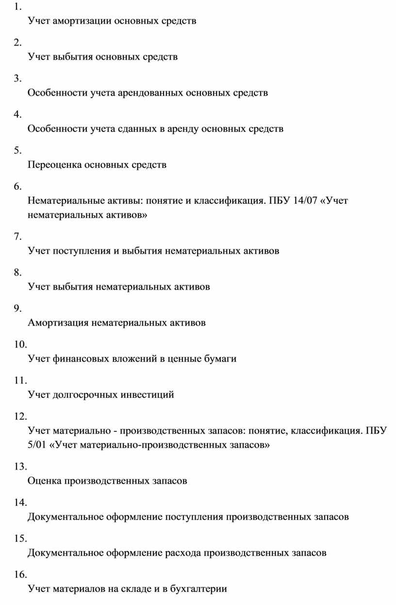 Учет амортизации основных средств 2