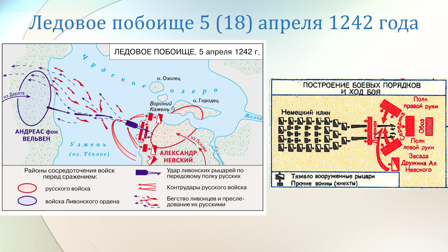 Ледовое побоище состоялось на озере. Битва на Чудском озере схема битвы. Битва на Чудском озере 1242 год Ледовое побоище карта.