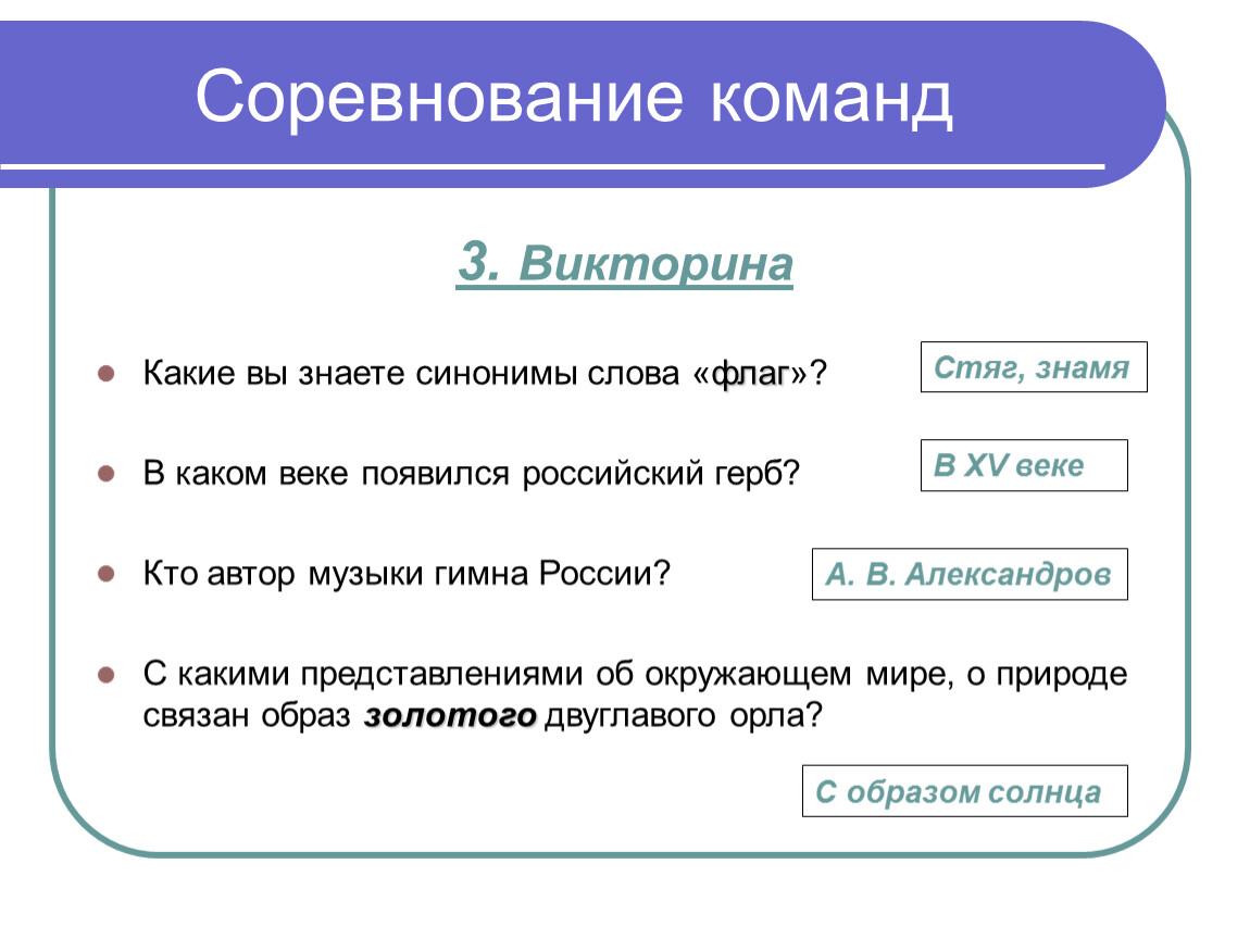 Технологическая карта урока по окружающему миру 4 класс славные символы россии