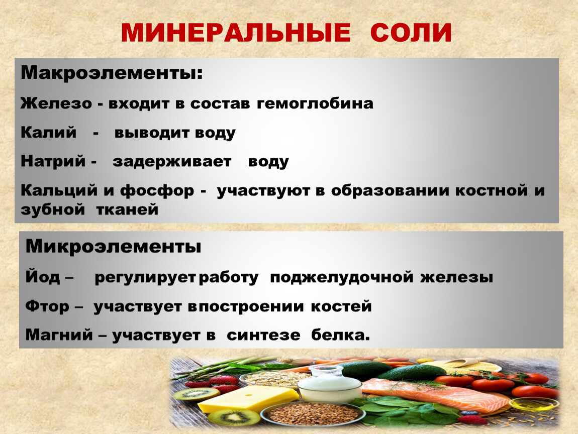 Что означает питание. Макроэлементы Минеральные соли. Какие макроэлементы входят в состав пищевых продуктов. Строительный материал для костной ткани макроэлемен.