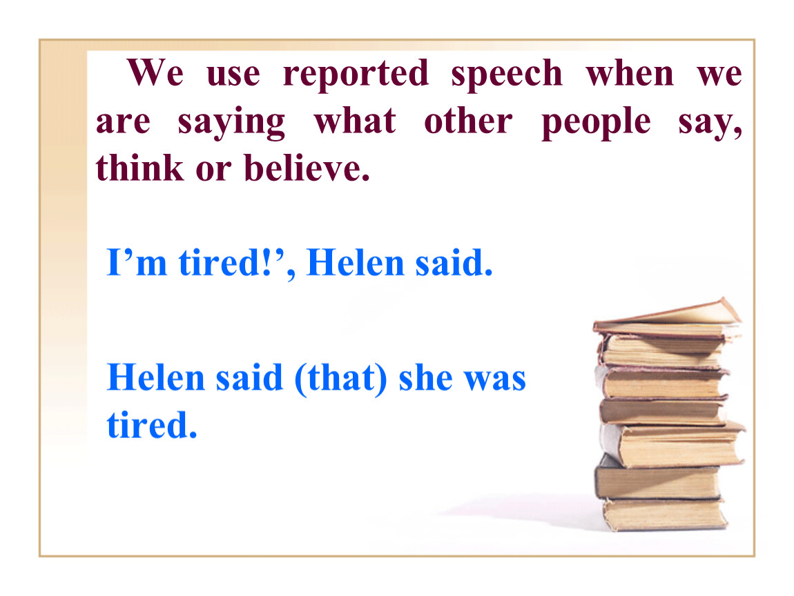 Use reported speech. Reported Speech презентация. Reported Speech презентация 8 класс Spotlight. What saying. Rewrite the sentences using reported Speech. John: "Mandy is at Home". John said that........