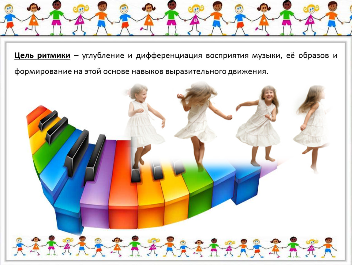 Формирование восприятия и воспроизведения темпа ритмического рисунка