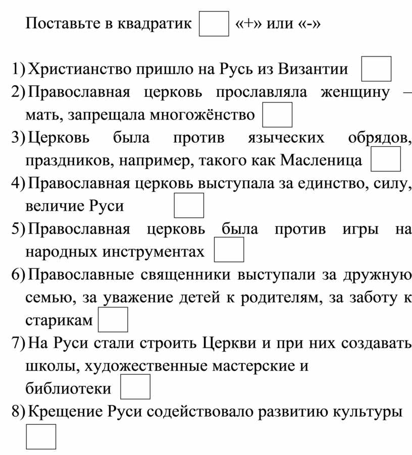 Правление владимира крещение руси технологическая карта урока