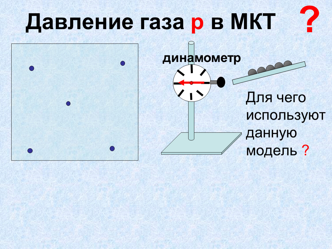 Давление газа скорость движения молекул. Давление газа в МКТ. Давление газа р=. Модели молекулярного движения, давления газа. Молекулярно-кинетическая картина давления газа.