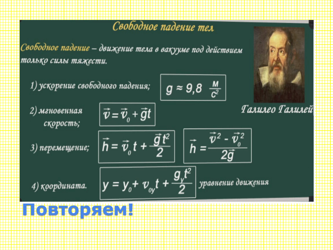 Закон свободного падения галилей. Опыт Галилея. Свободное падение Галилей. Галилей падение тел. Открытие Галилея: закон падающих тел.