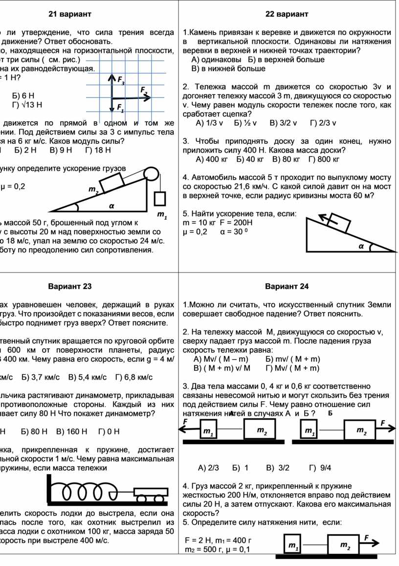 Контрольная работа 