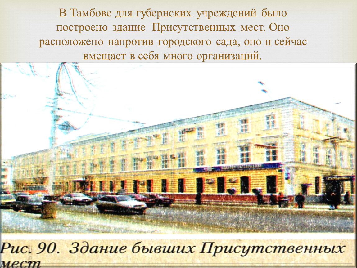 История тамбова презентация