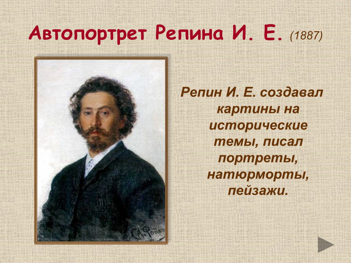 Описание автопортрета. Репин автопортрет 1887. И Е Репин автопортрет. Репин автопортрет описание. Словесный портрет художника Репина.