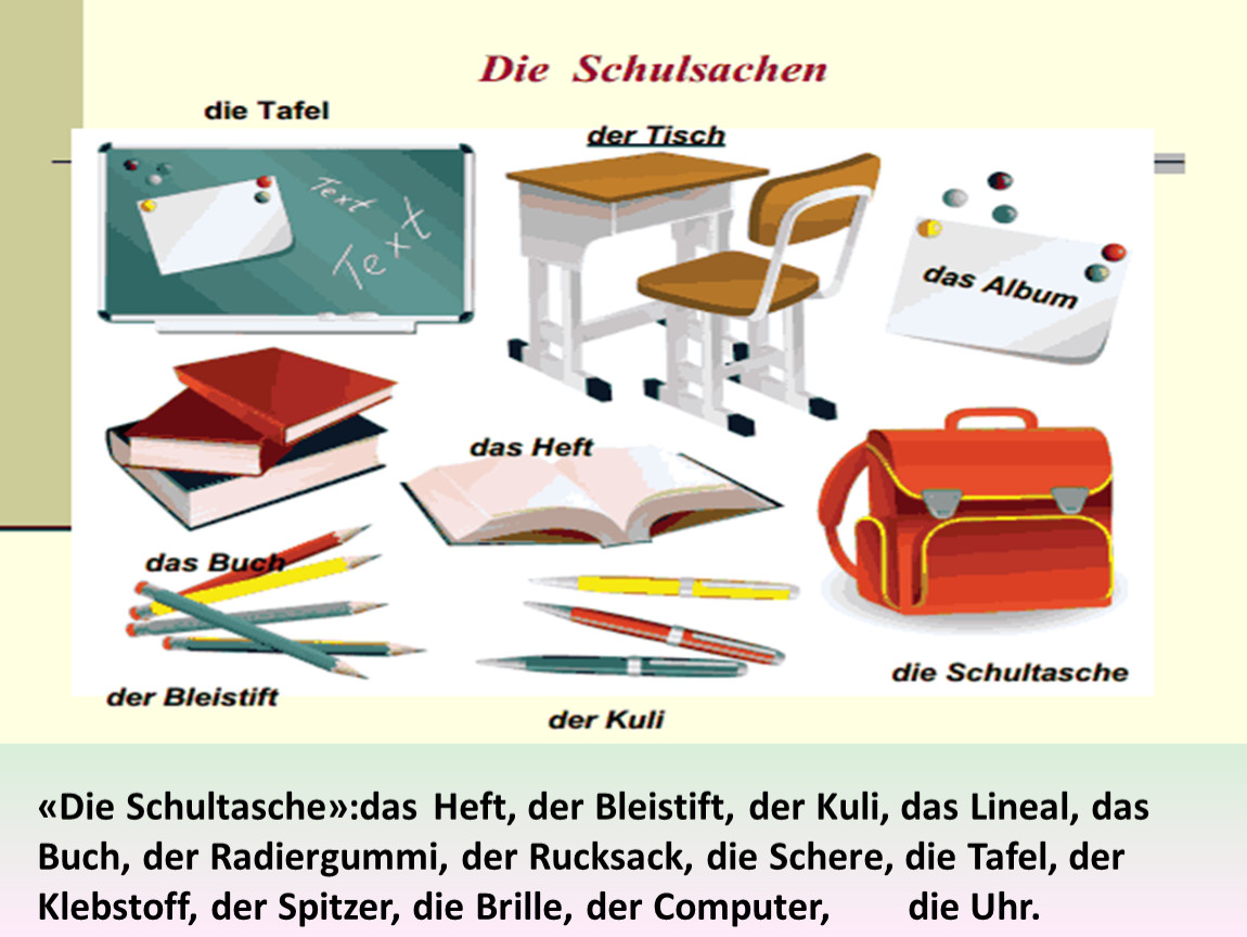 Проект по немецкому языку 5 класс