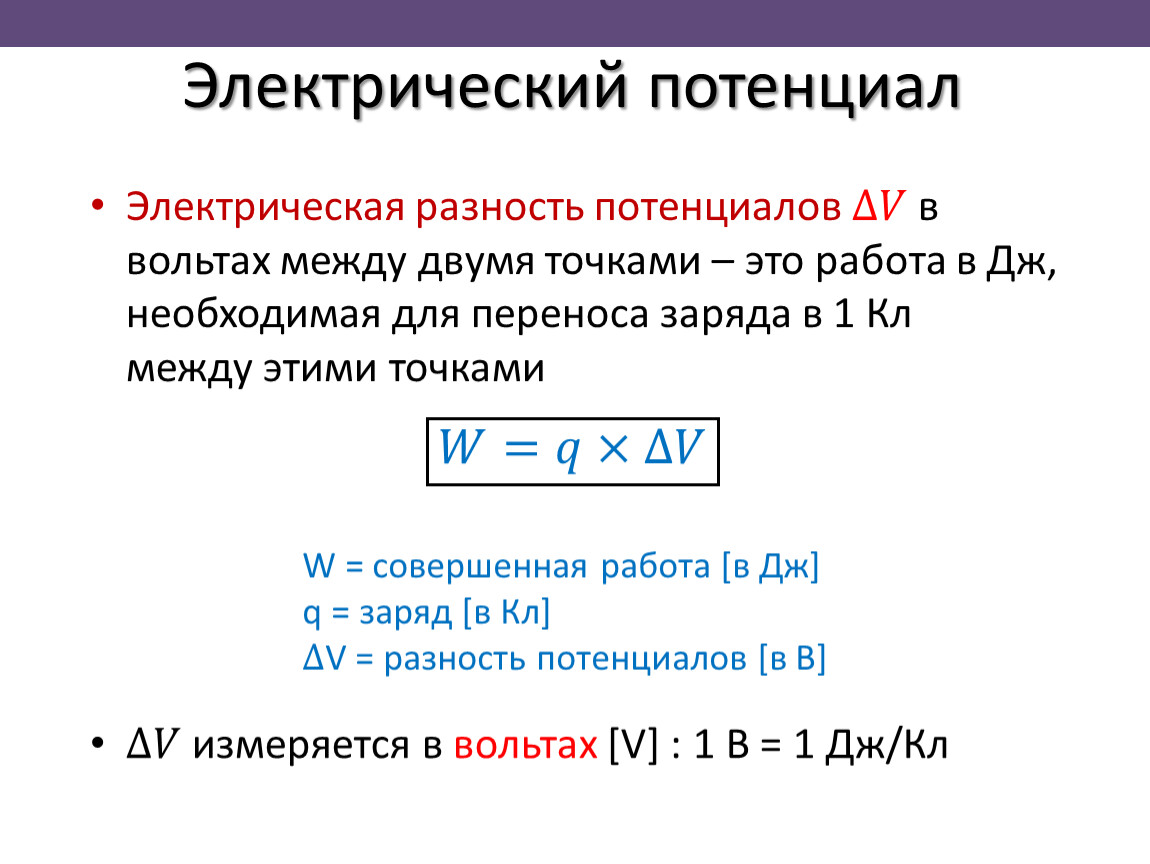 10 класс_урок 8_Потенциал электростатического поля