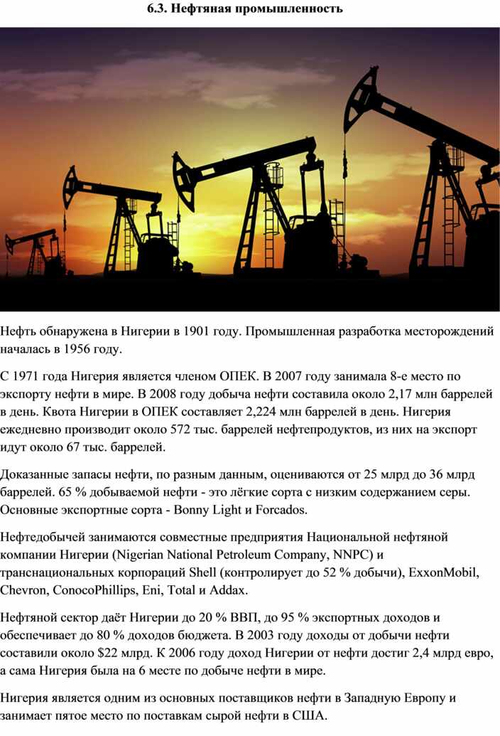 Реферат: «Нефтяник»