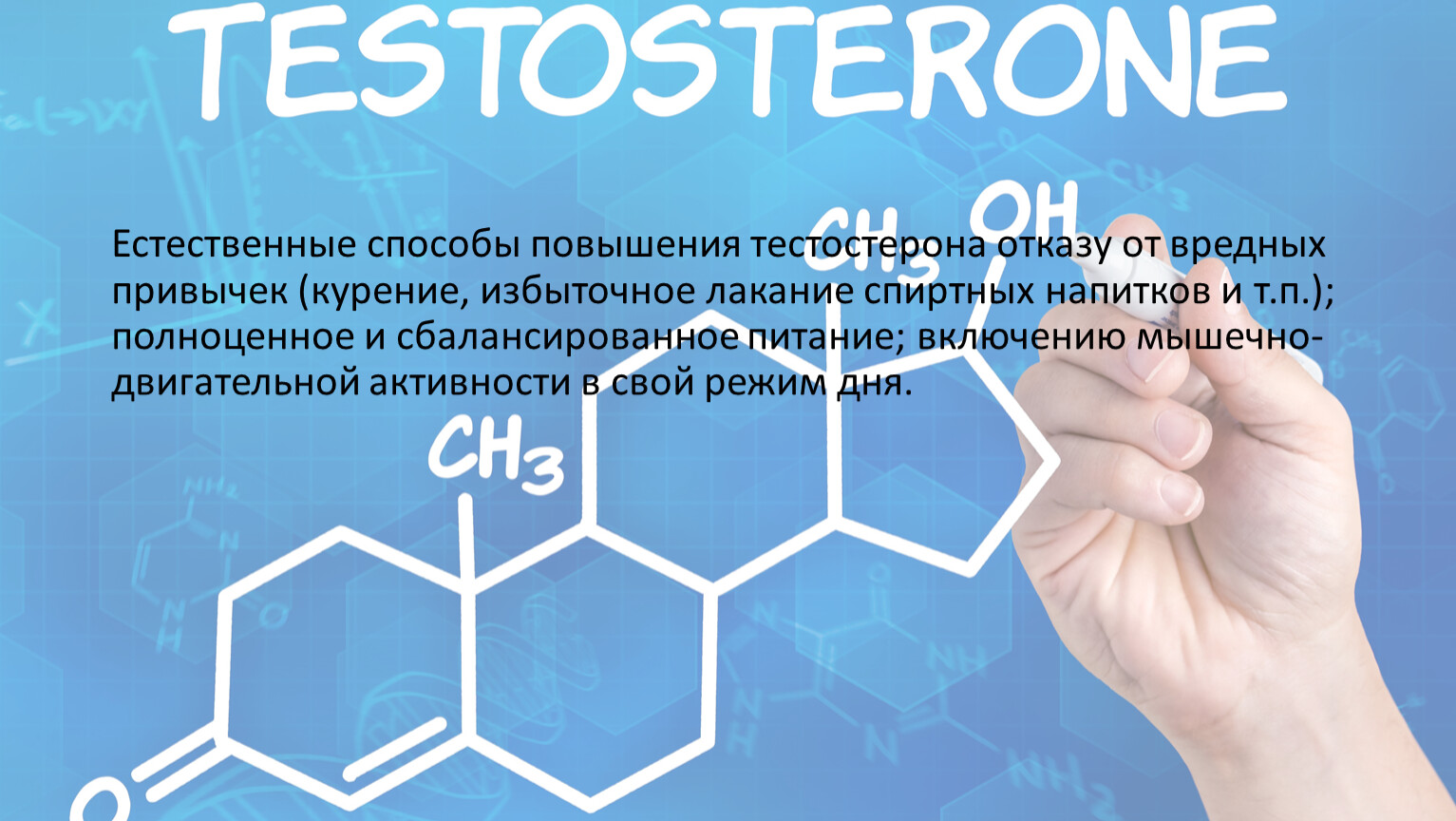 Тестостерон презентация по химии