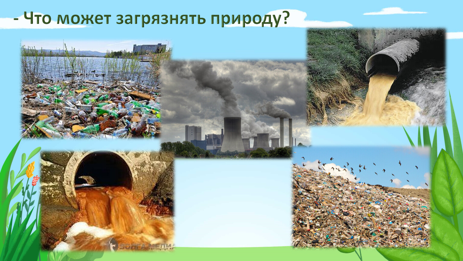 Загрязнение воздуха воды и почвы