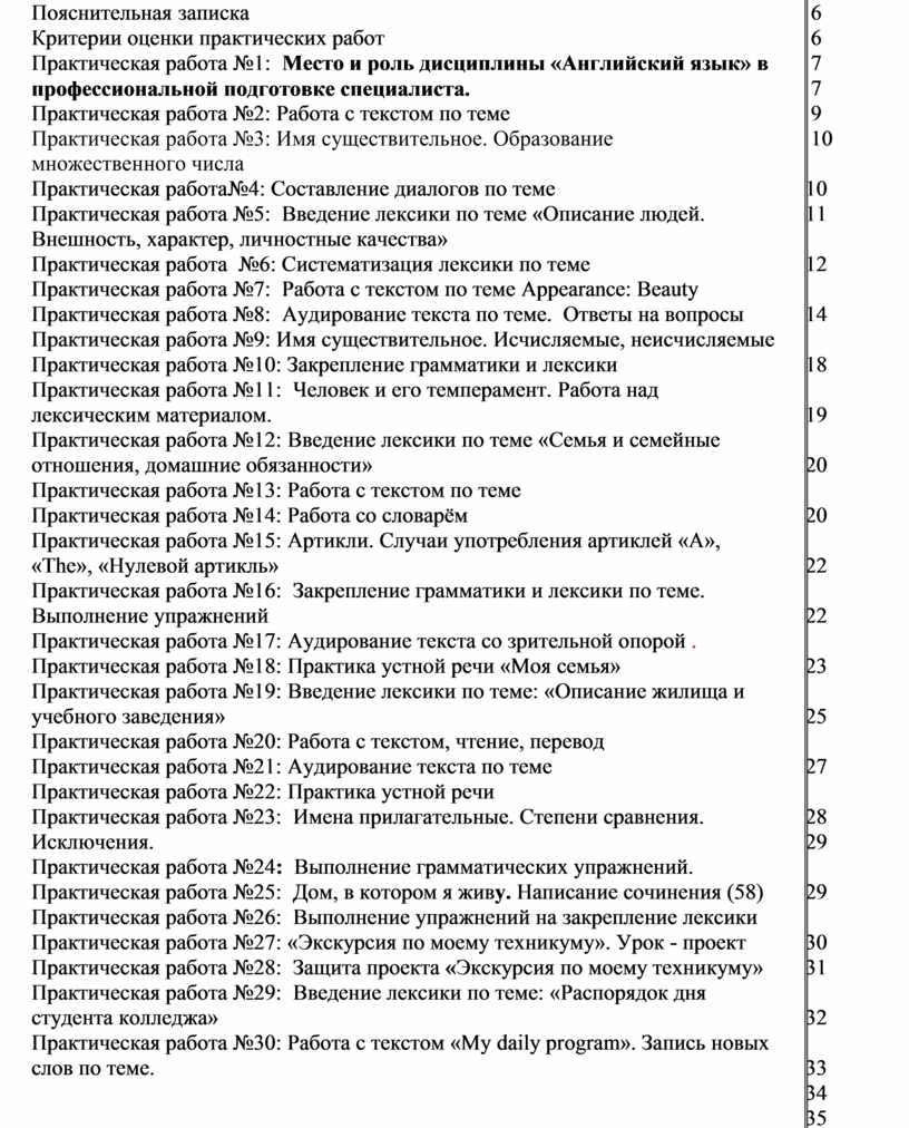 Методическиеуказания для выполнения практических работ по учебной  дисциплине Иностранный язык в профессиональной деятель