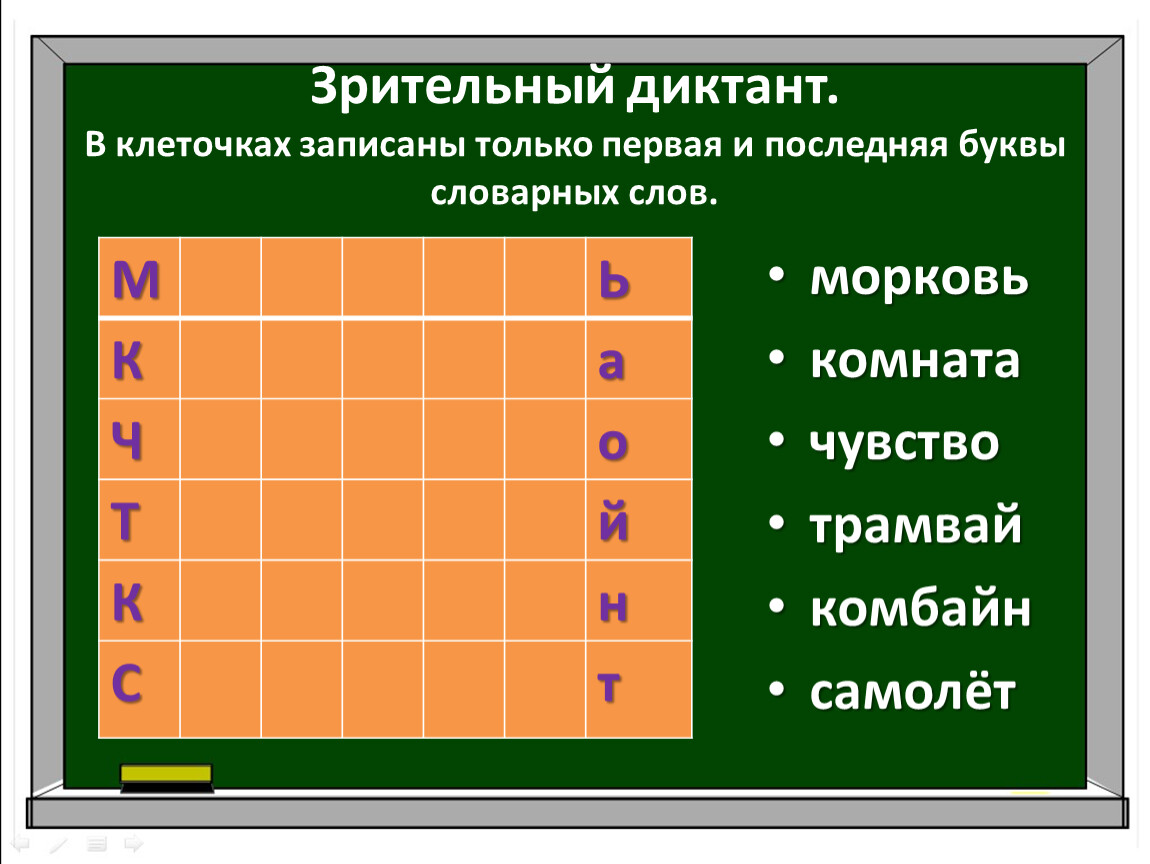 Запишите в клеточках