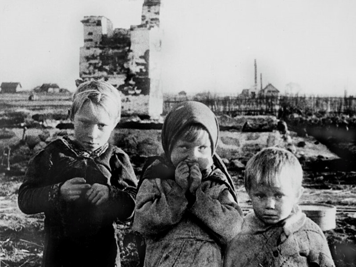 Фото детей на великой отечественной войне