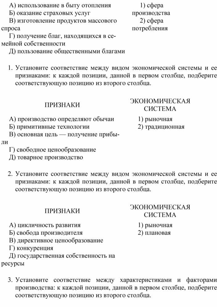 Установите соответствие использование в быту отопления