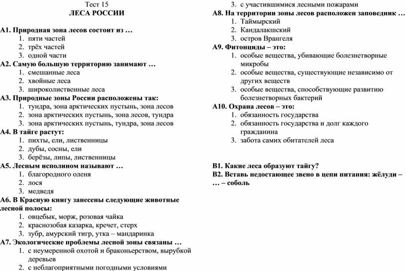 Итоговый тест по окружающему миру 4 класс презентация