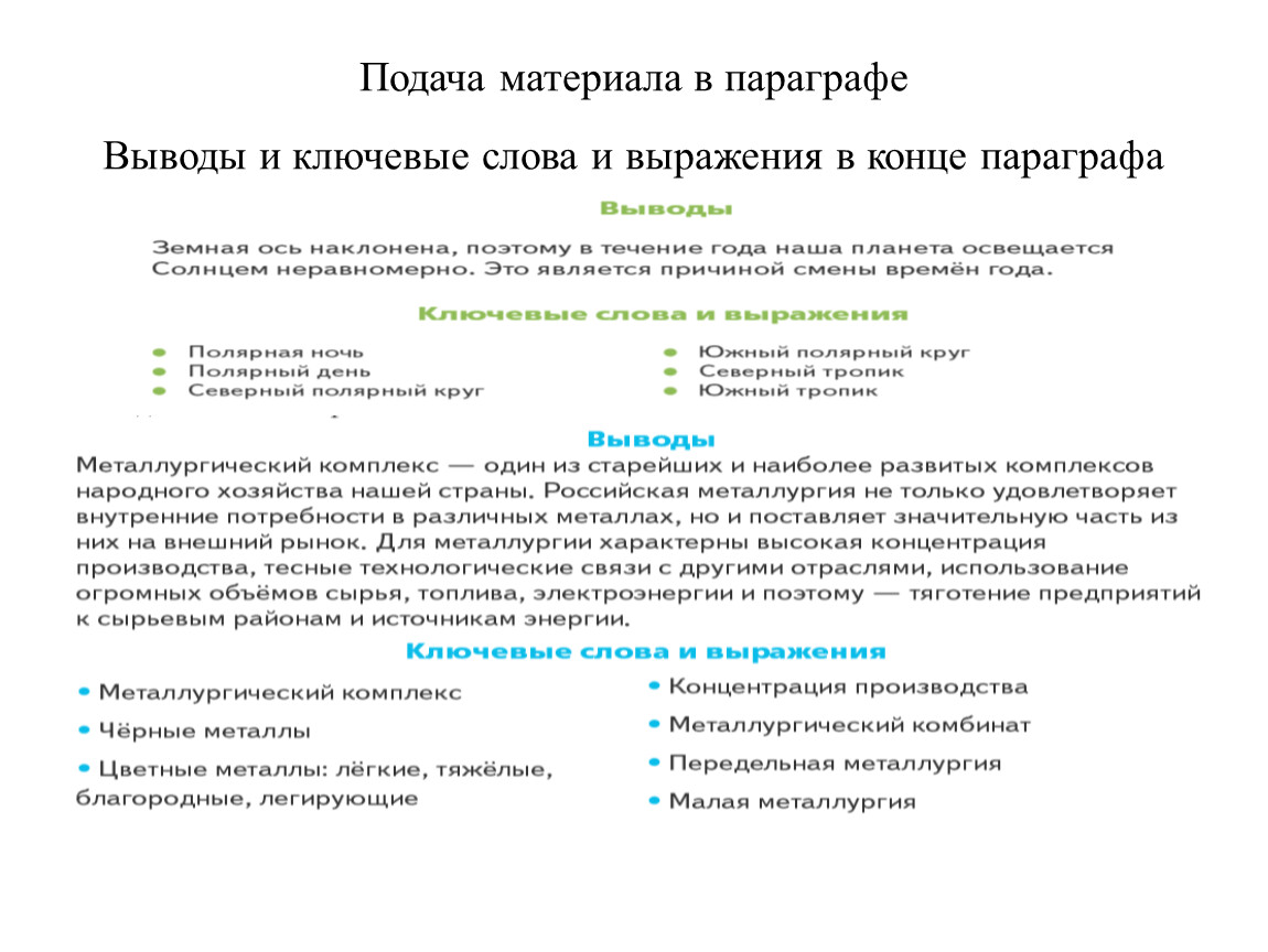 Параграф определение