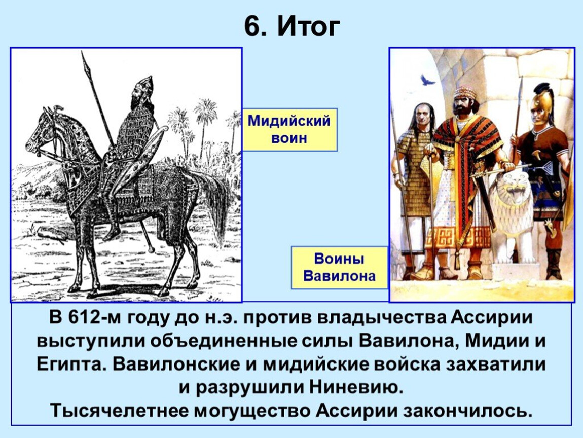 Ассирийская держава презентация