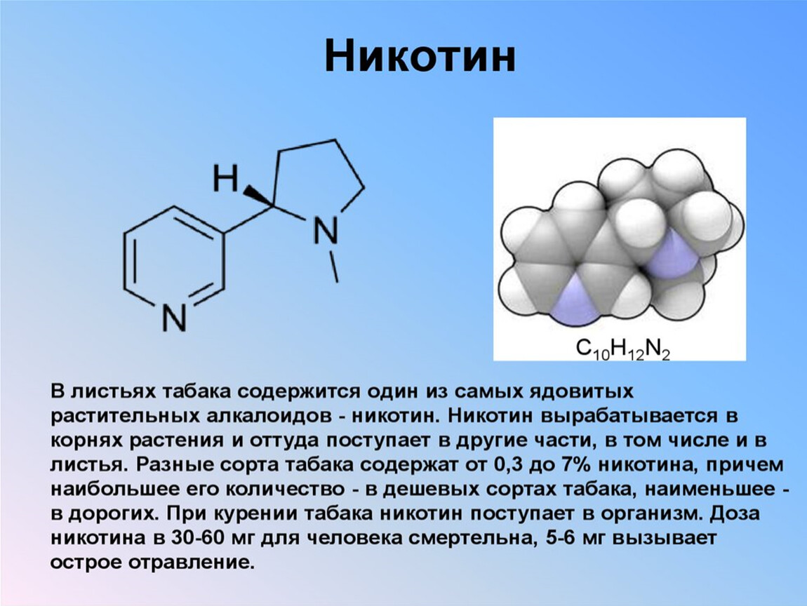 Самое легкое химическое вещество. Химическая формула никотина. Табак химическая формула. Формула никотина в химии. Формула молекулы никотина.