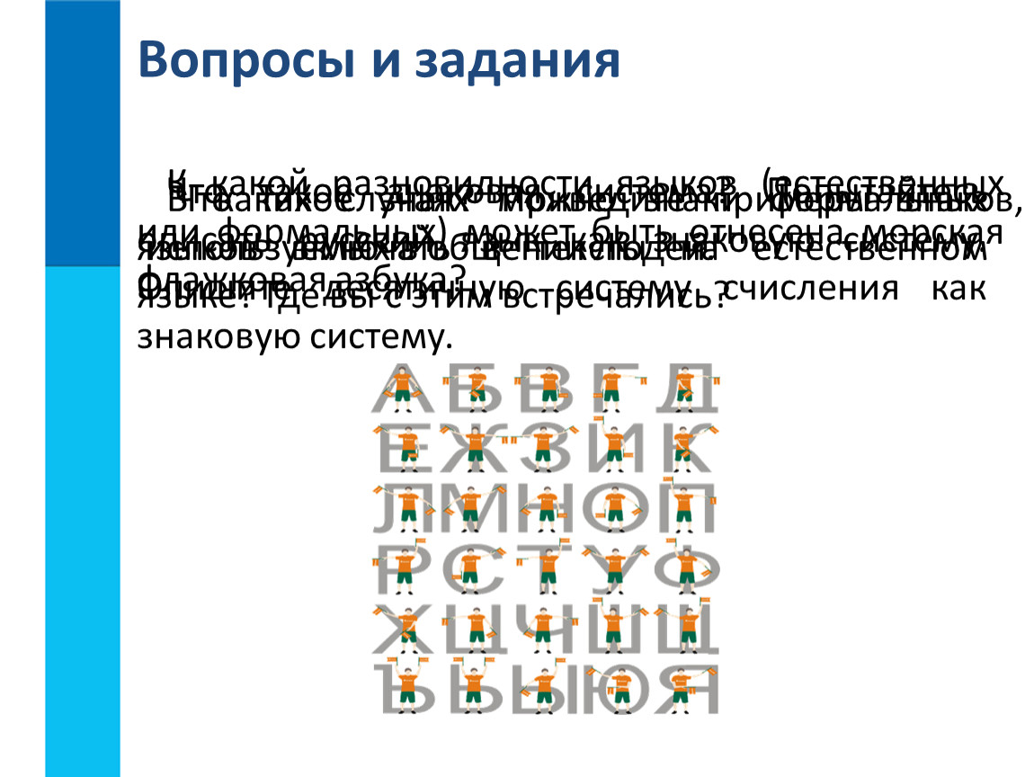 Презентация знаковая система языка