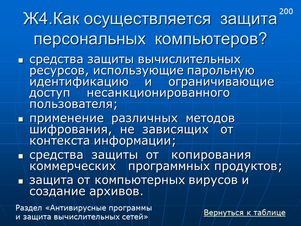 Как осуществляется защита. Как осуществляется защита компьютера. Защита компьютерных сетей презентация. Защита персонального ПК.