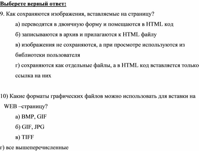 Изображения вставляемые на страницу сохраняются как отдельные файлы