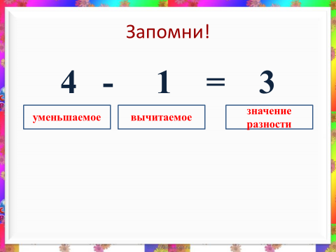 Если уменьшаемое уменьшить на 1