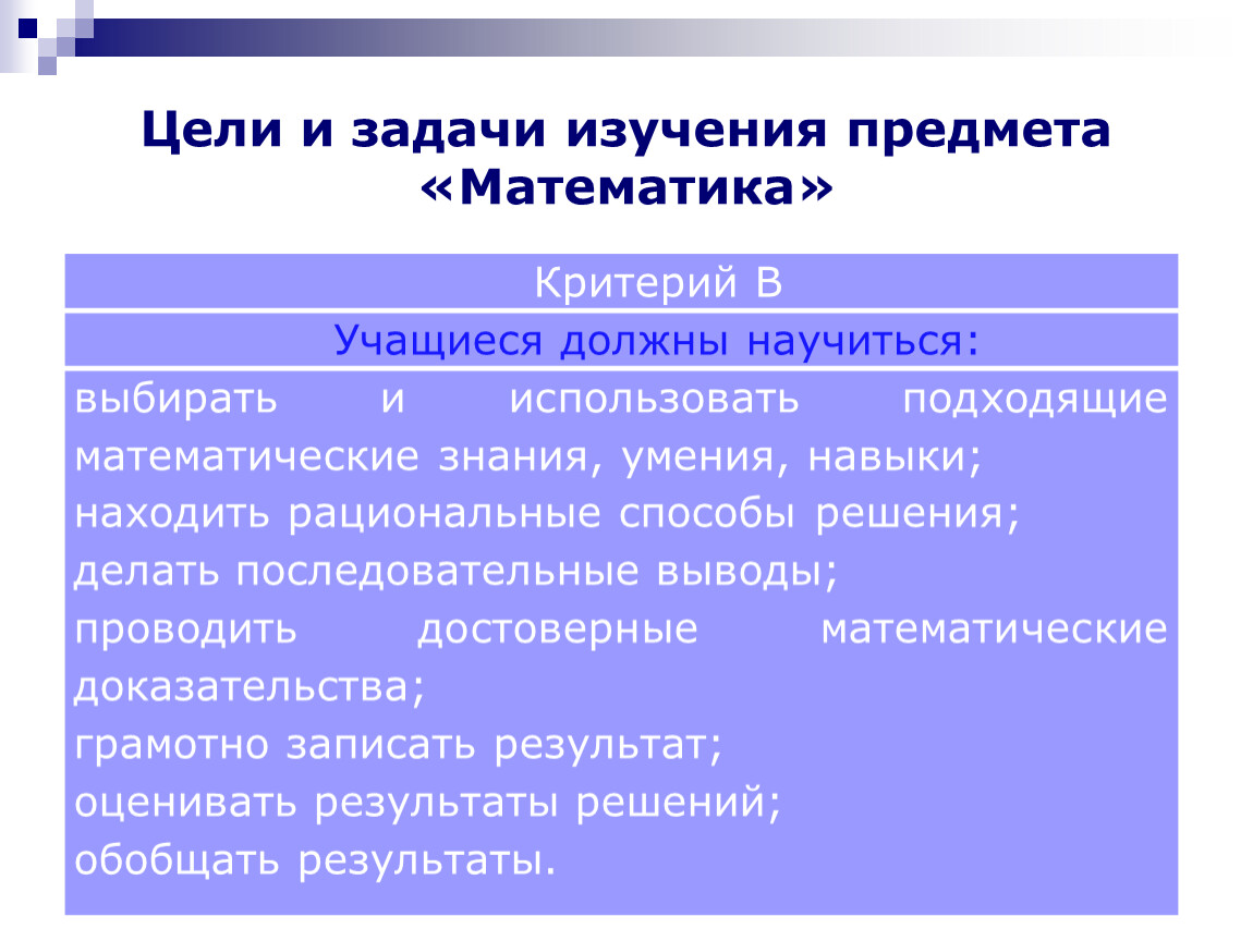 Используя подходящие. Цели и задачи изучения математики. Задачи изучения и объекты изучения. Математические знания и умения. Цели и задачи при изучении математики.