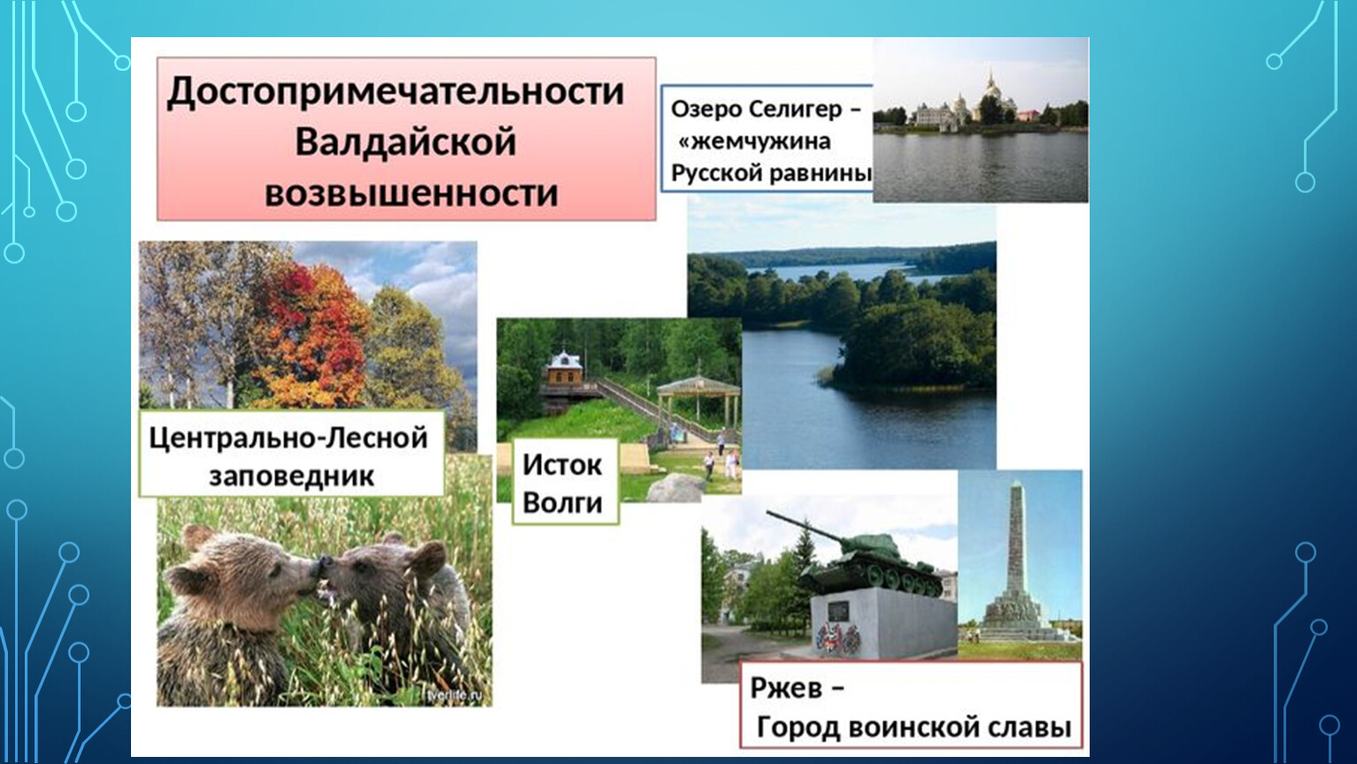 Озеро Селигер русская равнина