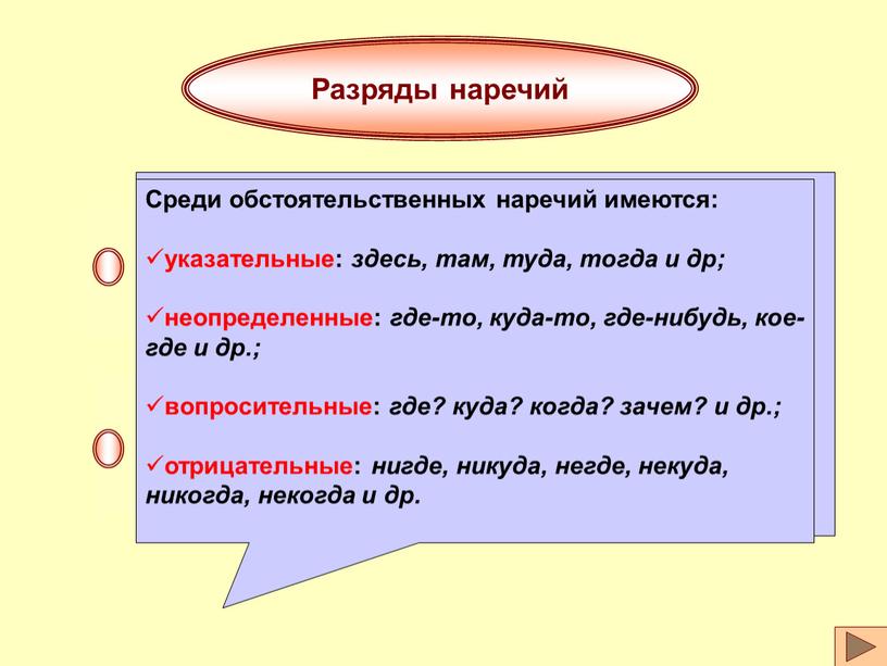 Как подчеркнуть наречие. Разряды наречий. Разряды наречий определительные. Разряды наречий обстоятельственные. Разряды наречий указательные.