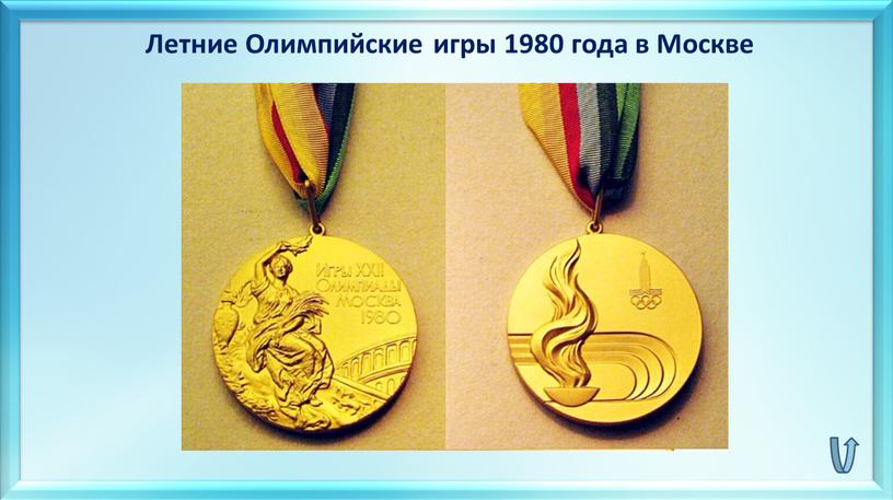 Летние Олимпийские игры 1980 года в