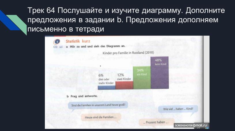 Трек 64 Послушайте и изучите диаграмму